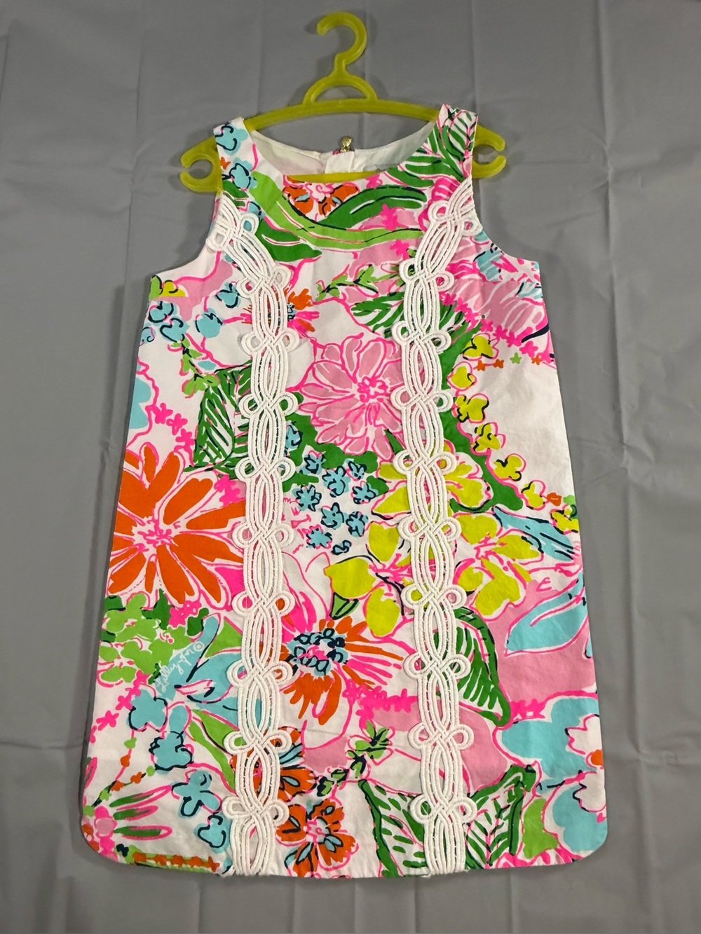 Girls Lilly Pulitzer for Target Nosey Posey Sleeveless Shift Dress Size 6/6X
